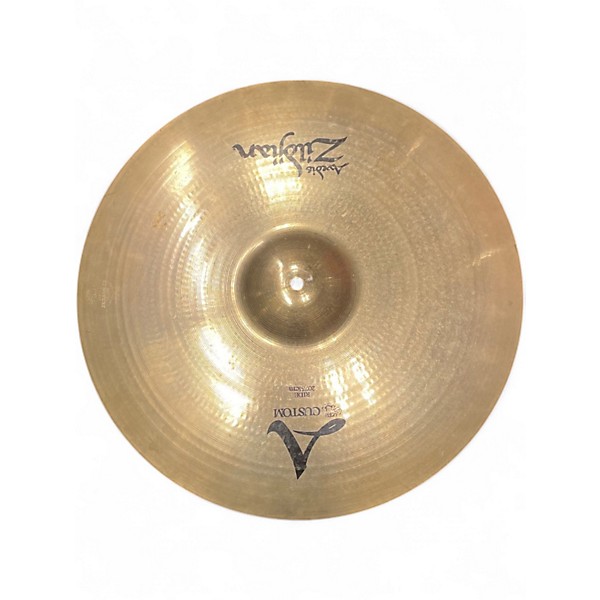 Used Zildjian 20in A Custom Medium Ride Cymbal