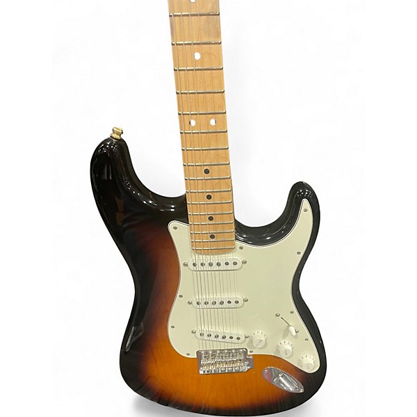 Used Fender American Standard Stratocaster 2 Color Sunburst Solid Body Electric Guitar