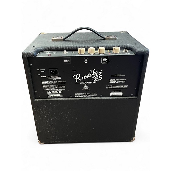 Used Fender Rumble 25 25W 1x10 Bass Combo Amp