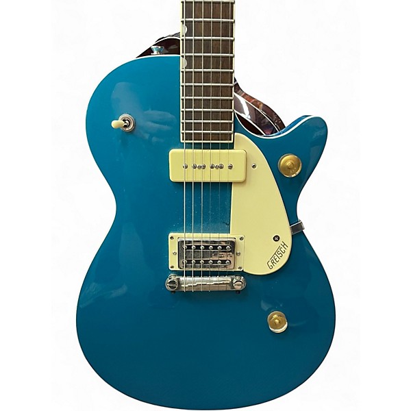 Used Gretsch Guitars G2215-P90 Streamliner Junior Lake Placid Blue Solid Body Electric Guitar
