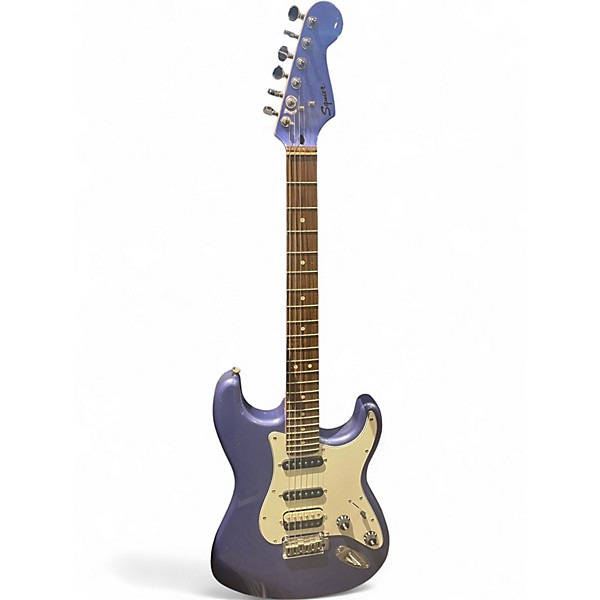 Used Squier Stratocaster HSS Blue Solid Body Electric Guitar