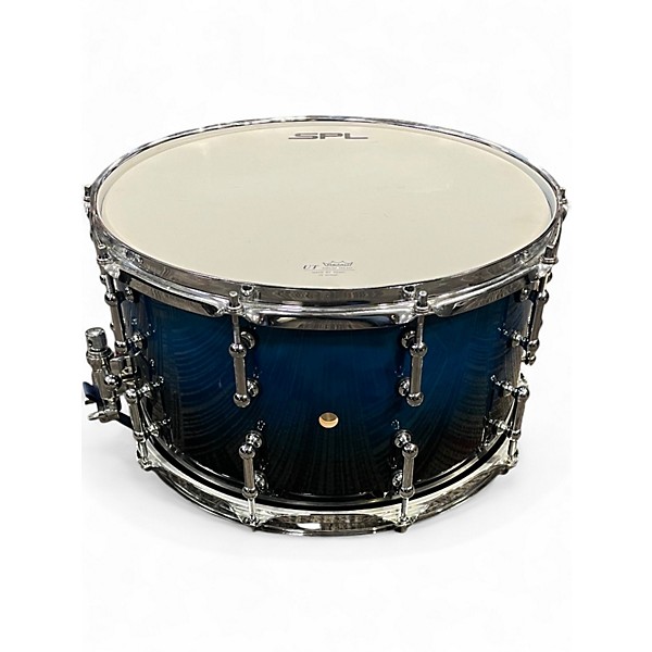 Used SPL 8X14 468 SERIES SNARE Blue Drum