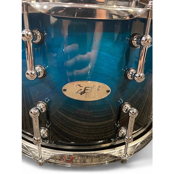 Used SPL 8X14 468 SERIES SNARE Blue Drum
