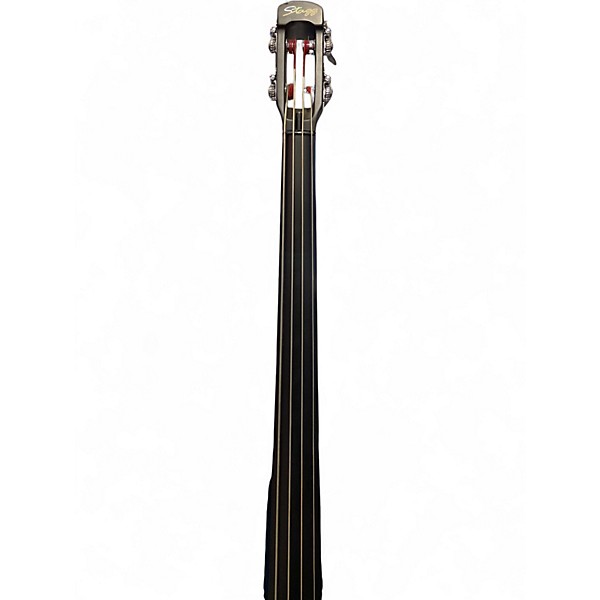Used Stagg hdb200 Trans Blue Upright Bass