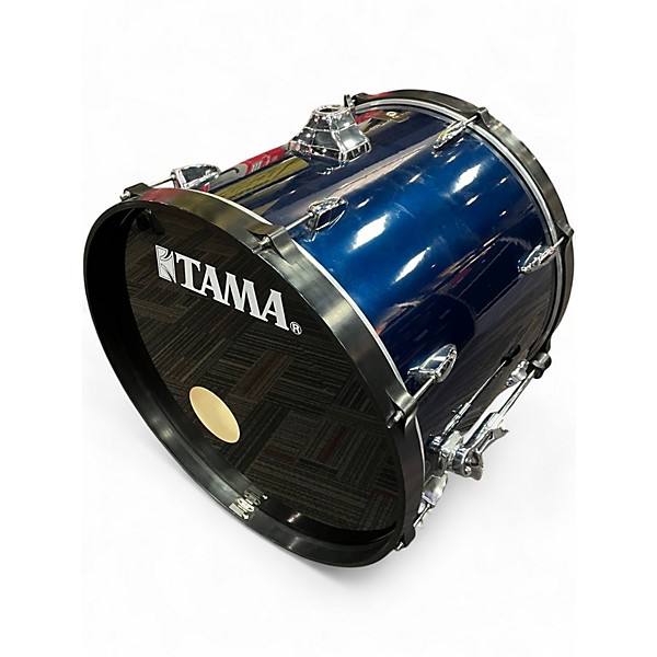 Used TAMA 4 Piece Imperialstar Blue Drum Kit