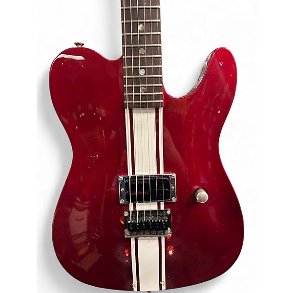 Used Fender Special Edition Set Neck Esquire Custom GT CRIMSON RED METALLIC Solid Body Electric Guitar