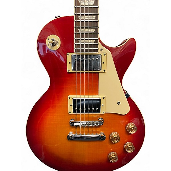 Used Epiphone Les Paul Standard Cherry Sunburst Solid Body Electric Guitar