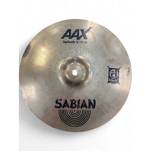 Used SABIAN 10in AAX Splash Cymbal