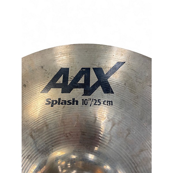 Used SABIAN 10in AAX Splash Cymbal