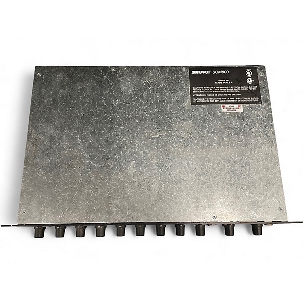 Used Shure SCM800 Unpowered Mixer