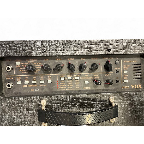 Used VOX Valvetronix VT40X 1x10 Guitar Combo Amp