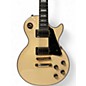 Used Epiphone Les Paul Custom Blackback Pro Antique Ivory Solid Body Electric Guitar