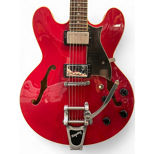 Vintage 1999 The Heritage H535 Cherry Hollow Body Electric Guitar
