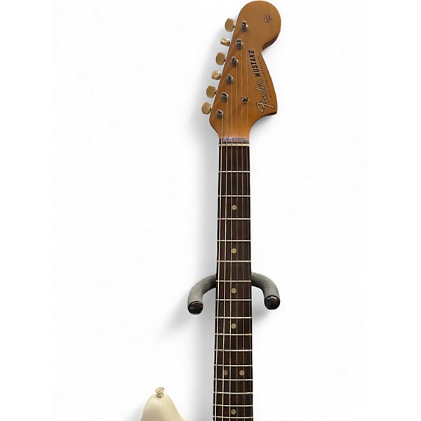Vintage 1965 Fender Mustang White Solid Body Electric Guitar