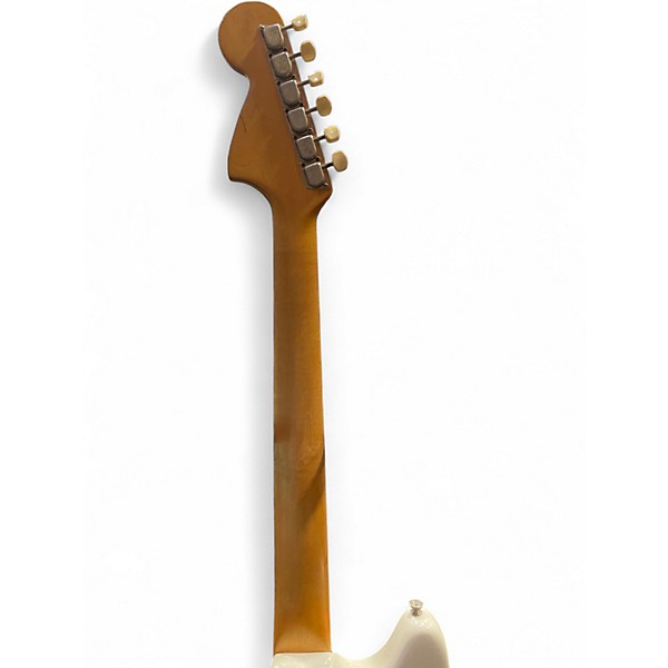 Vintage 1965 Fender Mustang White Solid Body Electric Guitar