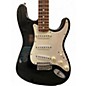 Vintage 1987 Fender 1962 Reissue Stratocaster Black Solid Body Electric Guitar