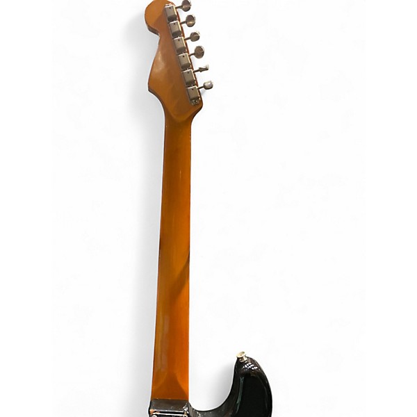 Vintage 1987 Fender 1962 Reissue Stratocaster Black Solid Body Electric Guitar