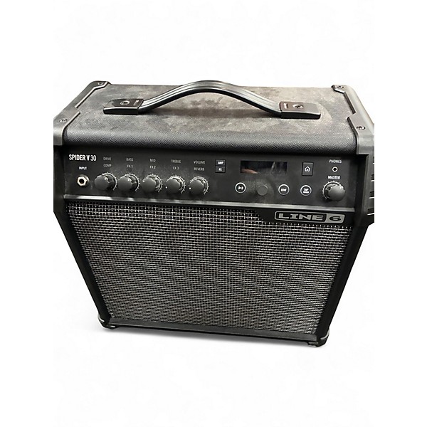 Used Line 6 Spider V 30 1x8 Guitar Combo Amp