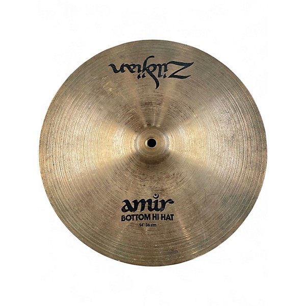 Used Zildjian 14in AMIR HI HAT PAIR Cymbal