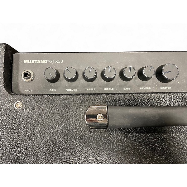 Used Fender GTX50 Mustang 1X12 Guitar Combo Amp