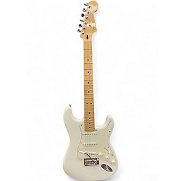 Used Fender Player Stratocaster Polar White Solid Body Electric Guitar