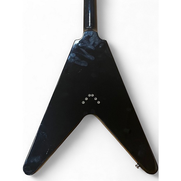 Used Epiphone FLYING V Black Solid Body Electric Guitar