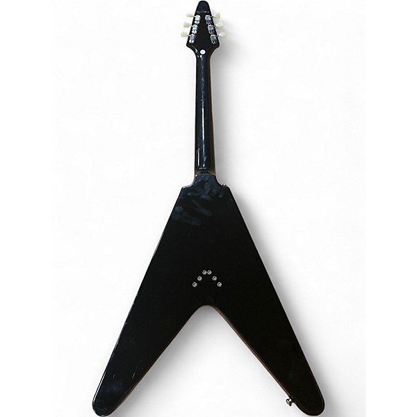 Used Epiphone FLYING V Black Solid Body Electric Guitar