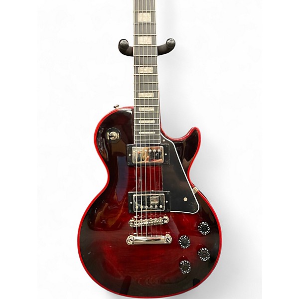 Used Epiphone Les Paul Custom Widow Red Solid Body Electric Guitar