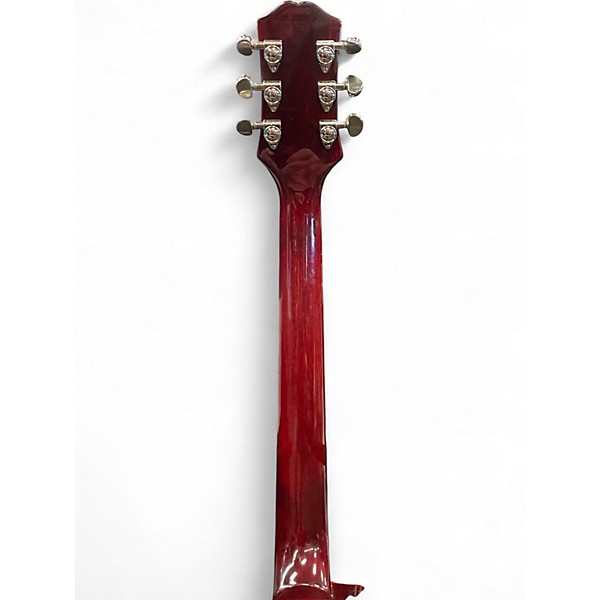 Used Epiphone Les Paul Custom Widow Red Solid Body Electric Guitar