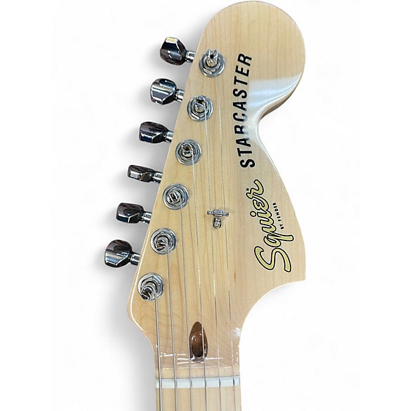 Used Squier Affinity Series Starcaster Hollow Sienna Sunburst Hollow Body Electric Guitar
