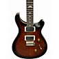 Used PRS SE Custom 24 Black Gold Sunburst Solid Body Electric Guitar
