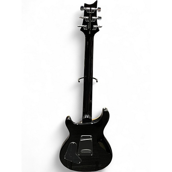 Used PRS SE Custom 24 Black Gold Sunburst Solid Body Electric Guitar