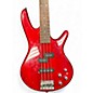 Used Ibanez GSR200 Trans Red Electric Bass Guitar