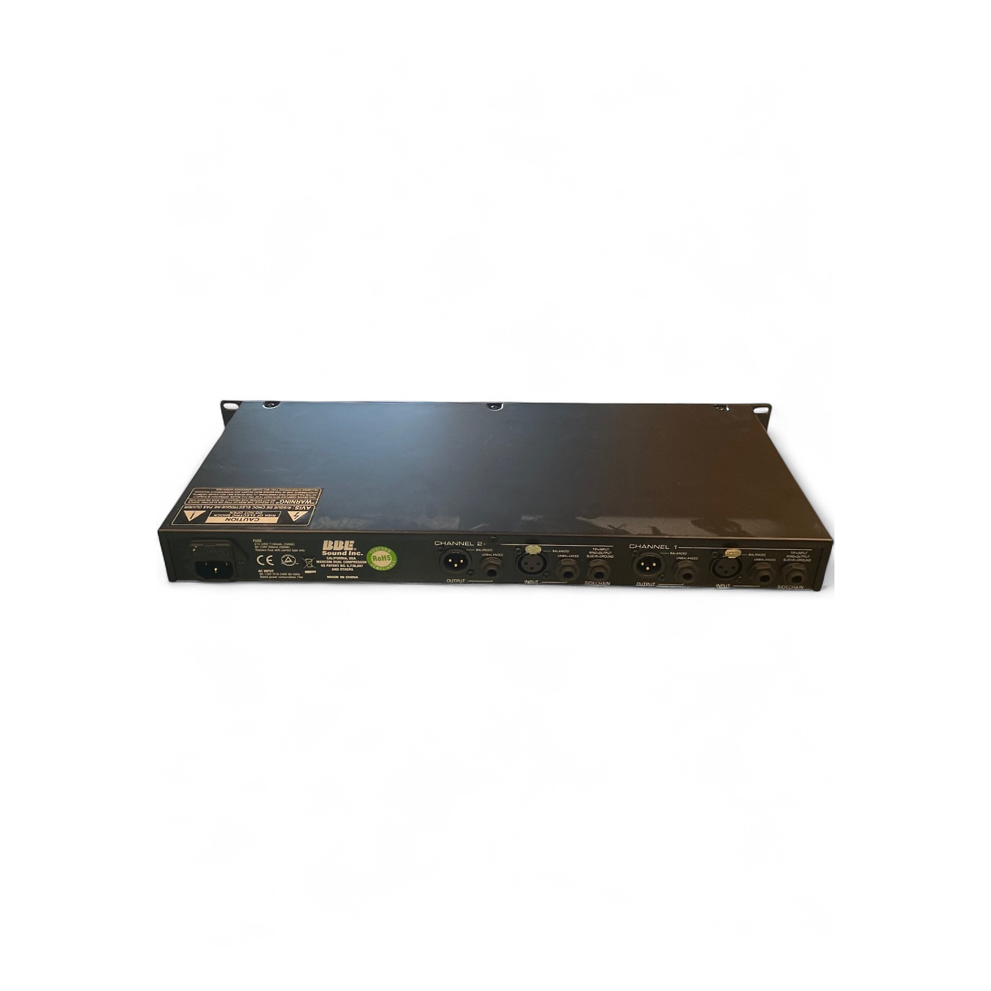 Used BBE MaxCom Dual-Channel Compressor | Guitar Center