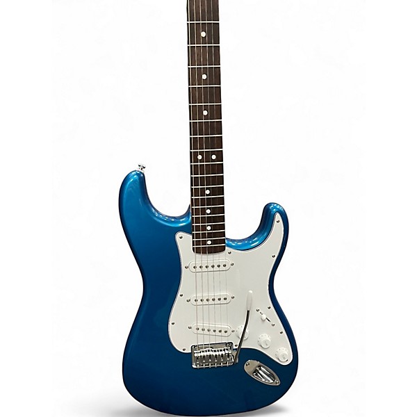 Used Fender Standard Stratocaster Blue Solid Body Electric Guitar