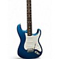 Used Fender Standard Stratocaster Blue Solid Body Electric Guitar