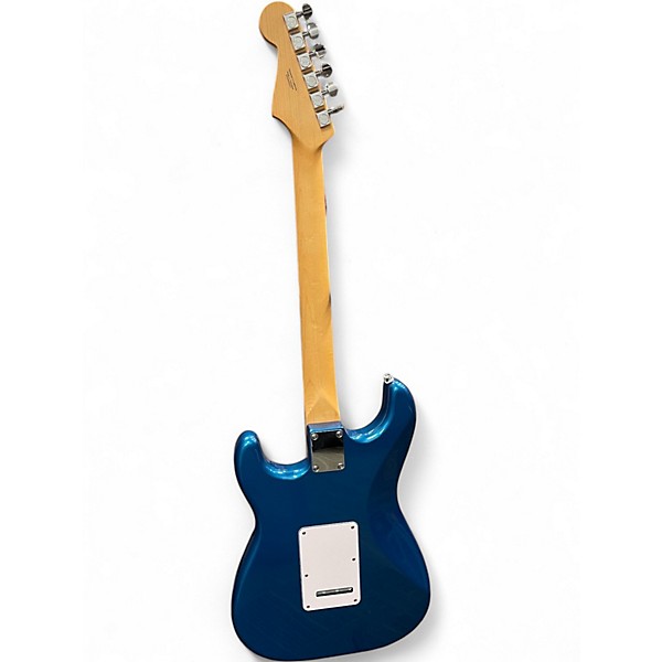 Used Fender Standard Stratocaster Blue Solid Body Electric Guitar