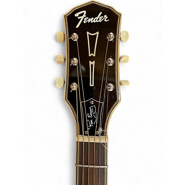 Used Fender Ron Emory Loyalty Slope Shoulder 3 Tone Sunburst Acoustic Guitar