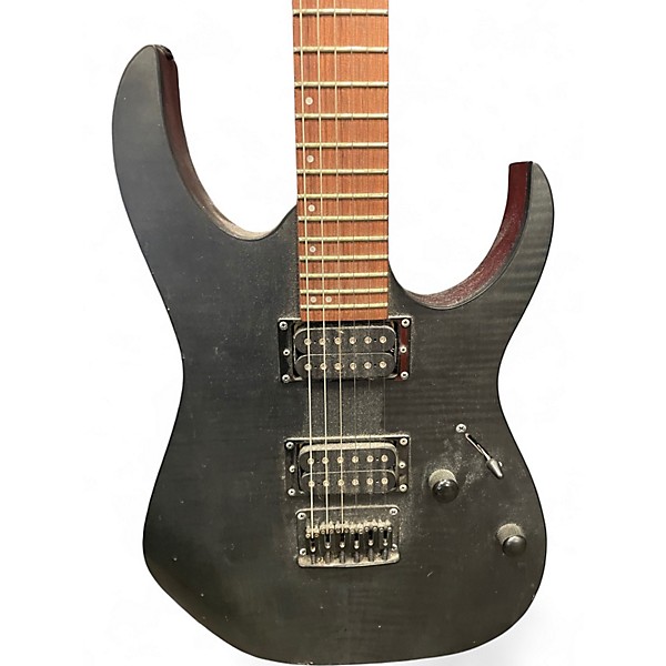 Used Ibanez RG6003FM Trans Black Solid Body Electric Guitar