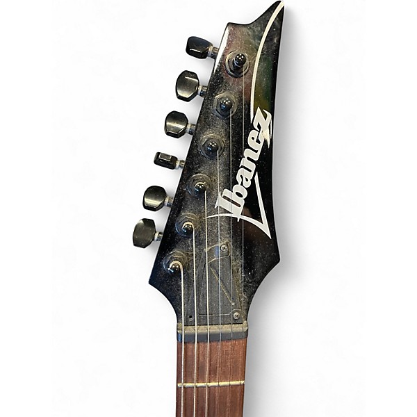 Used Ibanez RG6003FM Trans Black Solid Body Electric Guitar
