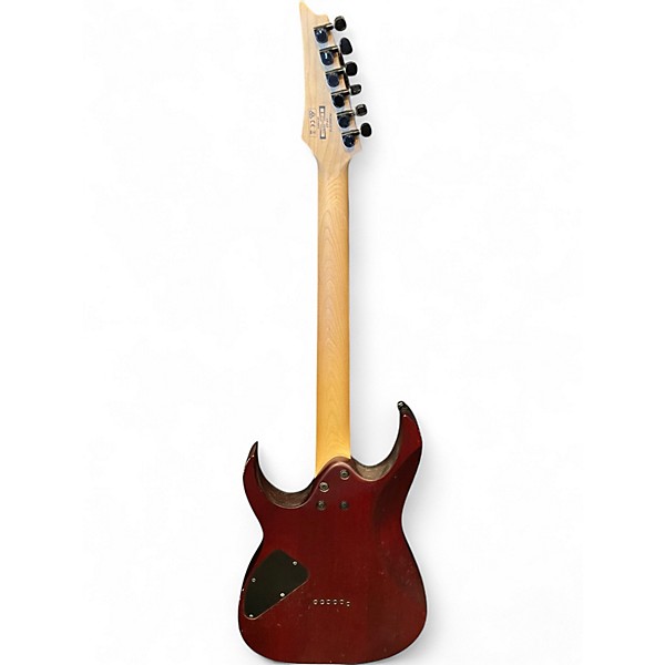Used Ibanez RG6003FM Trans Black Solid Body Electric Guitar