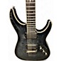Used Schecter Guitar Research Hellraiser C1 Hybrid TRANSPARENT BLACK BURST Solid Body Electric Guitar