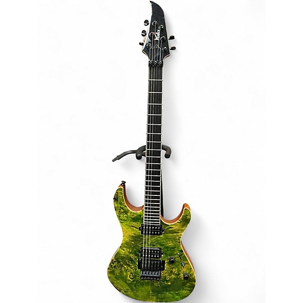 Used Vola ARES GREEN Solid Body Electric Guitar