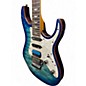 Used Schecter Guitar Research Omen Extreme 6 Floyd Rose Blue Solid Body Electric Guitar