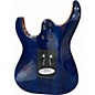 Used Schecter Guitar Research Omen Extreme 6 Floyd Rose Blue Solid Body Electric Guitar