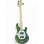 Used Sterling by Music Man Ray4 green Electric Bass Guitar thumbnail