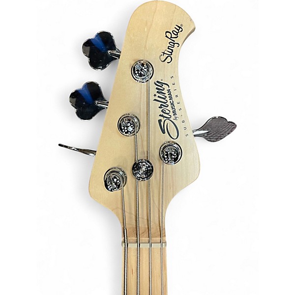 Used Sterling by Music Man Ray4 green Electric Bass Guitar
