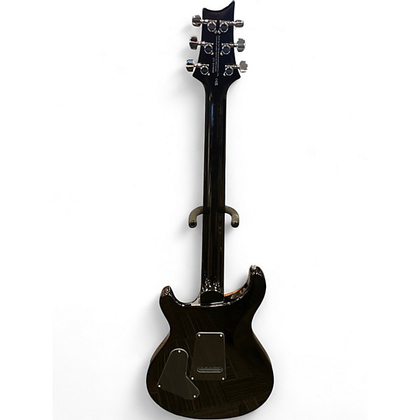 Used PRS SE Custom 24 Black Gold Burst Solid Body Electric Guitar