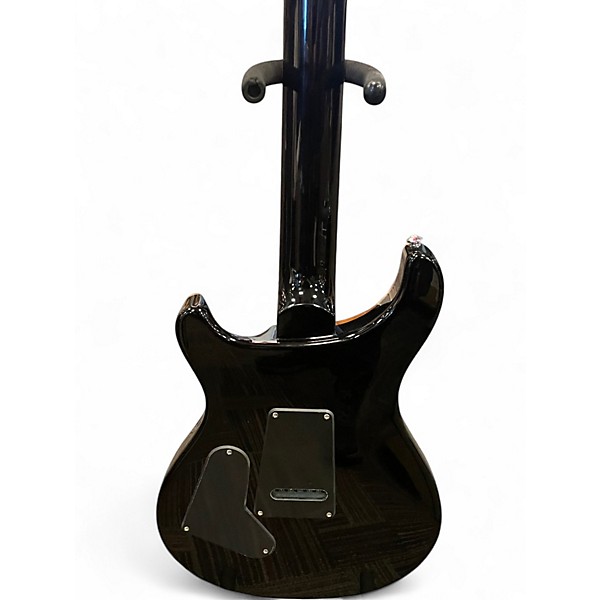 Used PRS SE Custom 24 Black Gold Burst Solid Body Electric Guitar