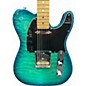 Used Fender American Showcase Telecaster QMT Aqua Marine Solid Body Electric Guitar